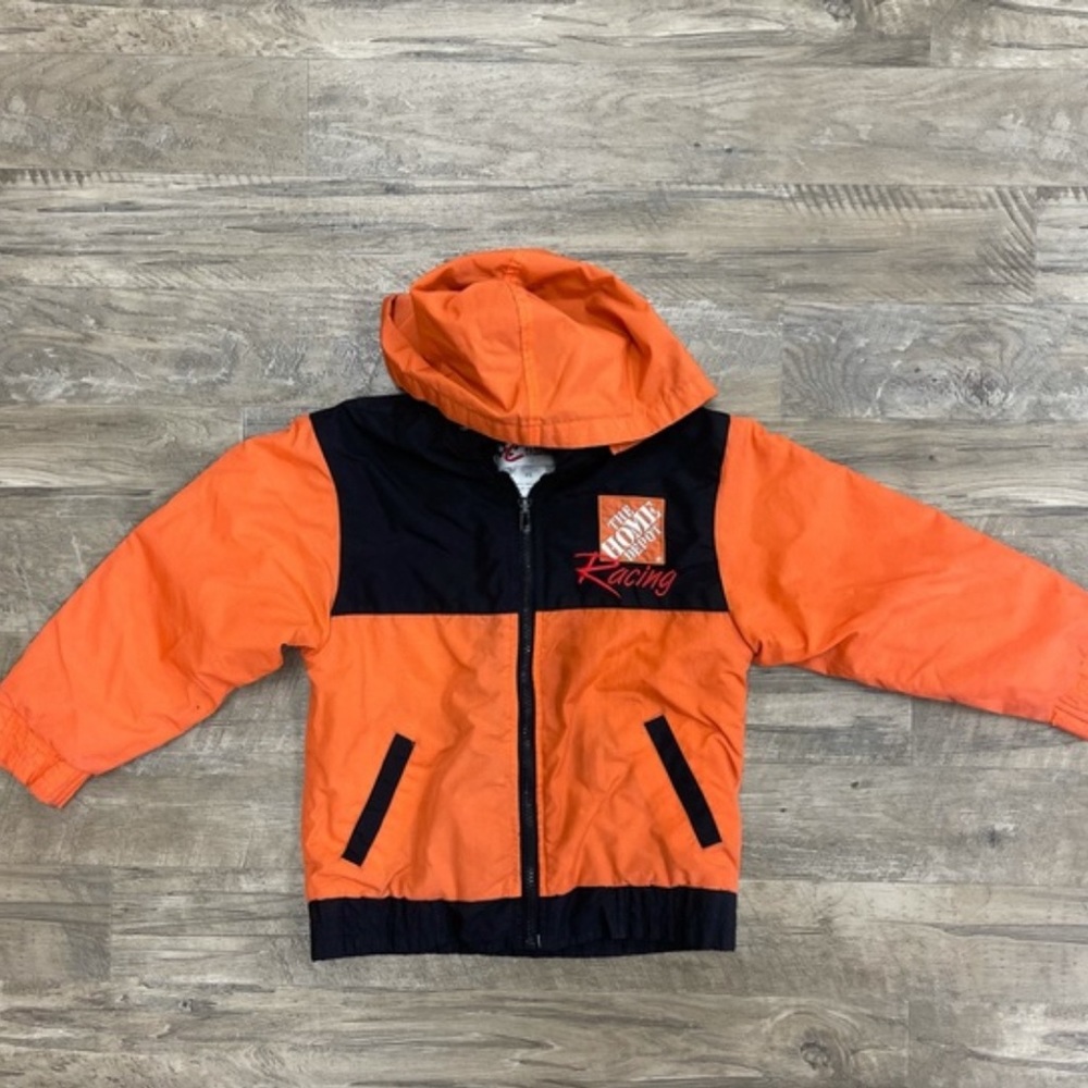 Vintage Tony Stewart Home Depot Windbreaker Coat